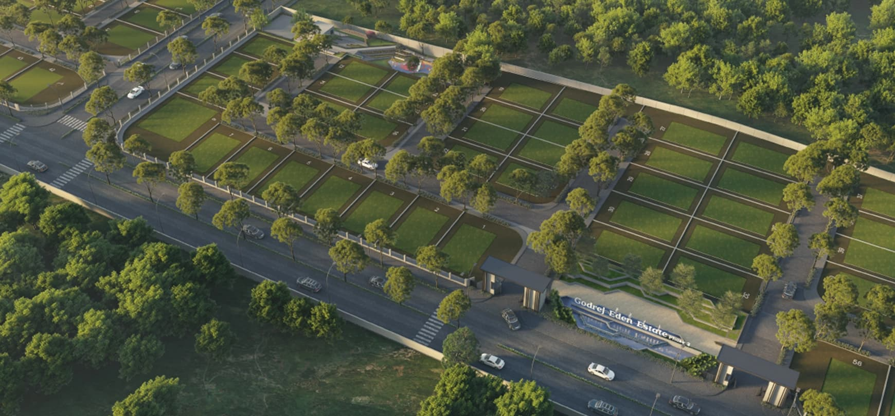 Gallery Photo of Godrej Eden Estate Plots